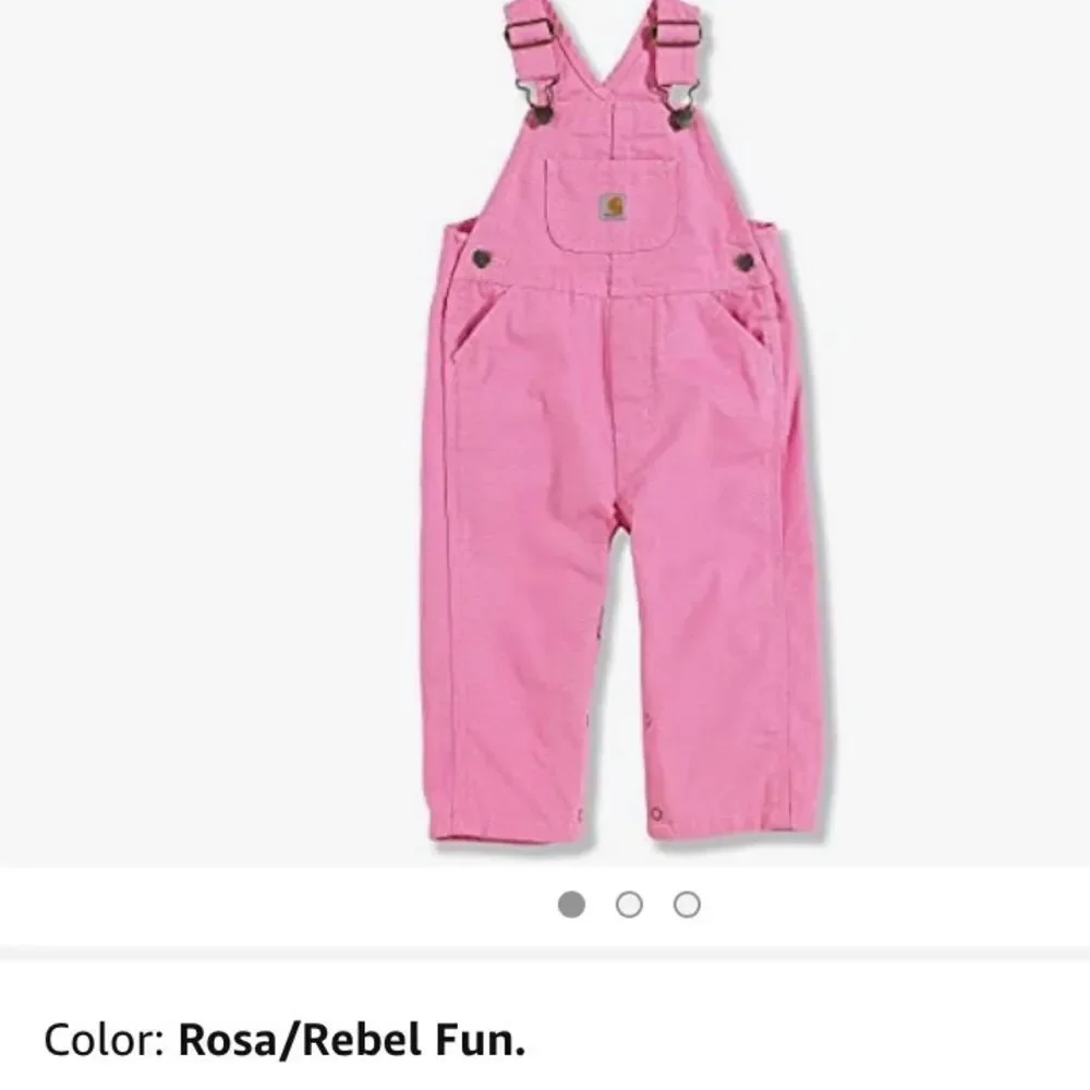 Carhartt Girl Overall Size 18 Month